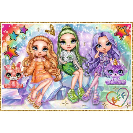 Puzzle Trefl 2x200 Tęczowe lalki Rainbow 133356