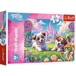 Puzzle Trefl 30 Świat pełen usmiechu Trefliki 183191