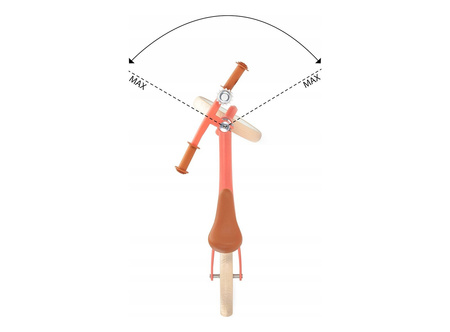 Kinderkraft rowerek biegowy magnesium fly plus magic coral 915040