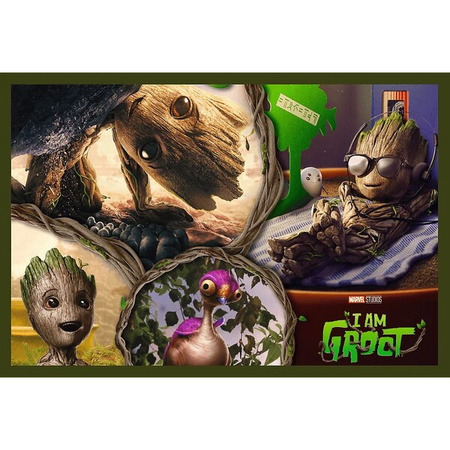 Puzzle Trefl 2x200 Ja jestem Groot Marvel 133158