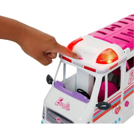 Barbie HKT79 Karetka Mobilna klinika światło dźwięk 108022