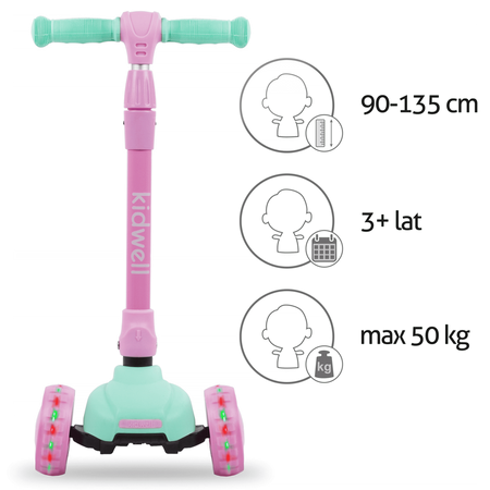 Kidwell Hulajnoga balansowa Jax MINT/PINK 084999