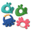Babyono gryzak silikonowy whale pablo zielony 410394