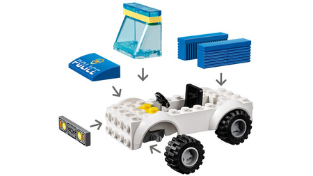 Lego 60241 city oddział policyjny z psem