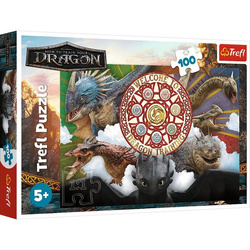 Puzzle Trefl 100 Smok w akcji 165241