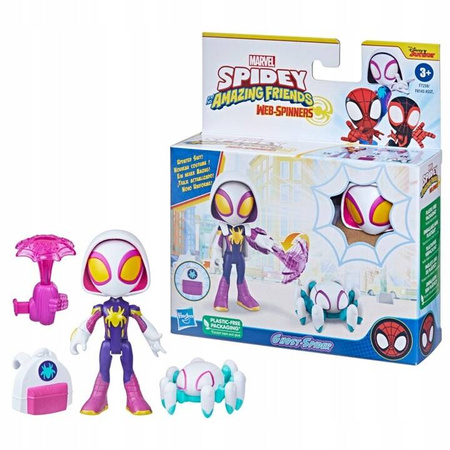 Marvel F8143/F7258 Spidey i przyjaciele Webspinner Ghost-spider 136541