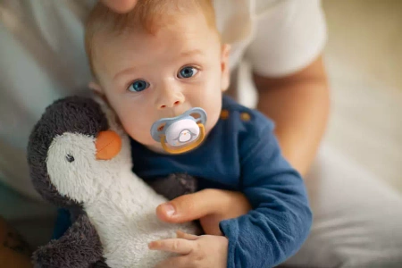 Avent Smoczek uspokajający Ultra Air 0-6 m Boy Ele 949336