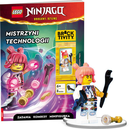 Książeczka LEGO NINJAGO MISTRZYNI TECHNOLOGII 345136