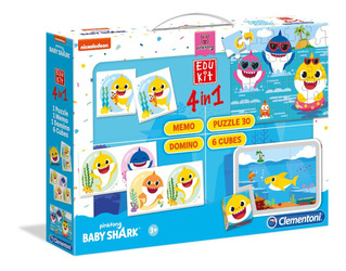 Clementoni Edukit 4w1 Baby Shark