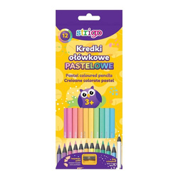 Strigo Kredki ołówkowe pastelowe 577176