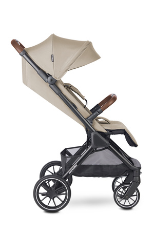 Easywalker Jackey2 XL Przestronny, samoskładający się wózek spacerowy z kołami XL Pearl Taupe 117394