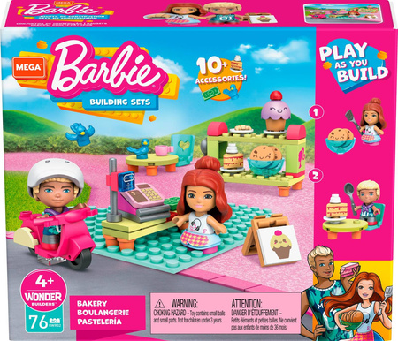 Mega Bloks GWR32 Barbie Klocki cukiernia 945652