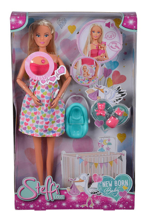 Steffi ciężarna z dźwiękiem bicia serca 064969