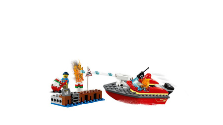 Lego 60213 pożar w dokach