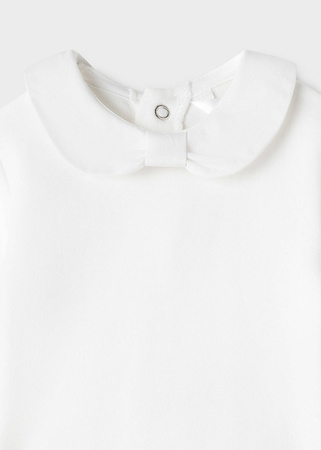 Mayoral Body ECOFRIENDS dla dziewczynki rozm. 6-9 m 75 kolor 56 blanco