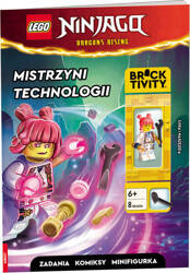 Książeczka LEGO NINJAGO MISTRZYNI TECHNOLOGII 345136