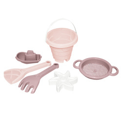 Różana Wata Cukrowa Zamek zestaw do piasku 411043