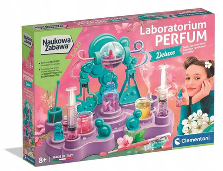 Clementoni Naukowa zabawa Laboratorium Perfum Delux 503964