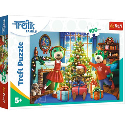 Puzzle Trefl 100 XMAS Zimowe Trefliki 164596