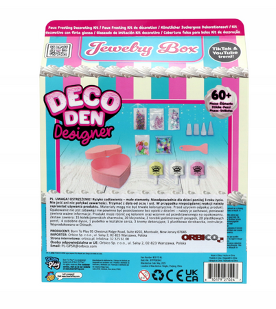 Deco Den Jewelry Box akcesoria zestaw 270247