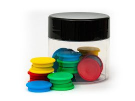 Magnesy tres 20mm 20szt standard mix w pojemniku 230398