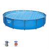 Bestway 56595 basen ze stelażem 427x84cm,10220l=90%,pompa 58383 