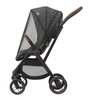 Wózek Maxi Cosi Leona 2 Select Grey (Black Frame & Brown Leather)
