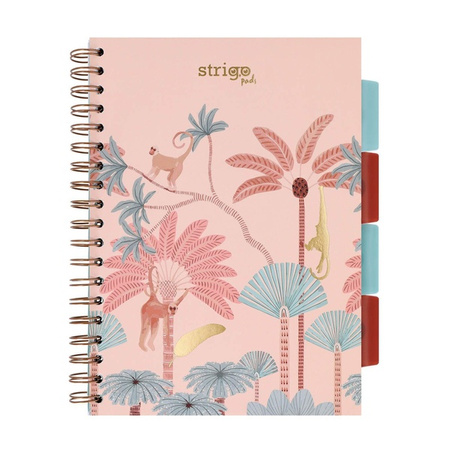 Strigo Pads Afryka A4 kratka pastelowy beżowy 100k 80g 842567