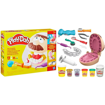 Play-doh f1259 ciastolina zestaw dentysta 
