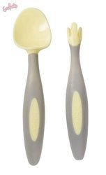 B.box pierwsze sztućce do nauki samodzielnego jedzenia 007289Gelato banana split