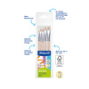 Pelikan Zestaw pędzli 5szt 2,6,8,10,12 płaskie blister 701541