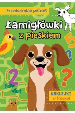 Książeczka Łamigłówki z pieskiem 813211
