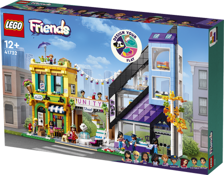 Lego 41732 Friends Sklep wnętrzarski i kwiaciarnia w śródmieściu