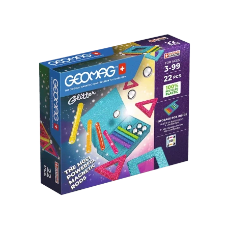 Geomag Glitter Recycled 22el 005346