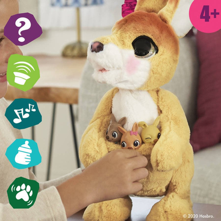 Furreal e6724 mama josie interaktywny kangur 697175