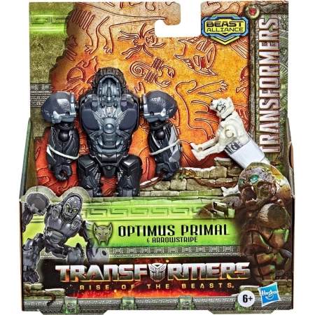 Transformers F3897/F4611 Rise of the Beasts Beast Weaponizers Optimus Primal figurka 13 cm 2pak 958719