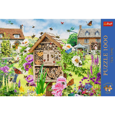 Puzzle Trefl 1000 Premium Plus Tea Time Dom dla pszczół 108095