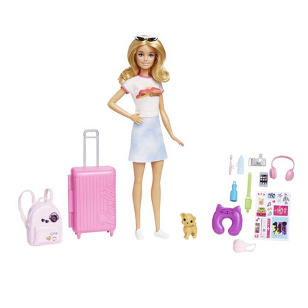 Barbie HJY18 Lalka podróżniczka 098125
