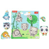 Trefl Zabawka drewniana Puzzle mini Fisher Price Jungle 616187
