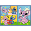 Puzzle Trefl 2x70 Ze Stitchem nie ma nudy 344448