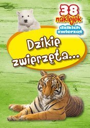 Kolorowanka dzikie zwierzęta 38 naklejek 604365