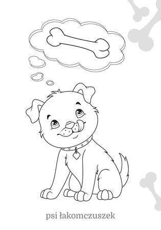 Książeczka maluszkowe malowanie pieski 