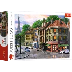 Puzzle trefl 6000 Uliczka Paryża