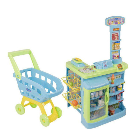 Peppa pig supermarket z wózkiem 469216