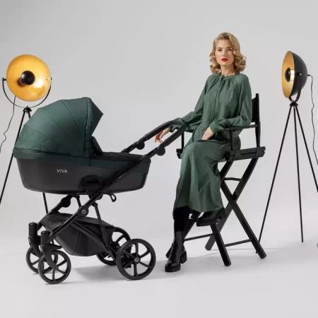 Tutis Viva 4 (luxury) Obsidian 060 Wózek dziecięcy 2w1
