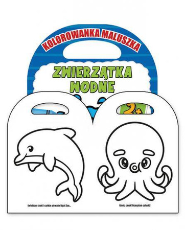 Kolorowanka Maluszka Zwierzątka wodne 322003