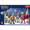 Puzzle trefl 24 maxi XMAS Trefliki lepią bałwana 143751