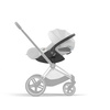 Cybex Cloud T i-Size Plus Platinum White light grey fotelik samochodowy