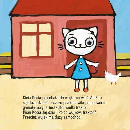 Książeczka Kicia Kocia na traktorze 658354
