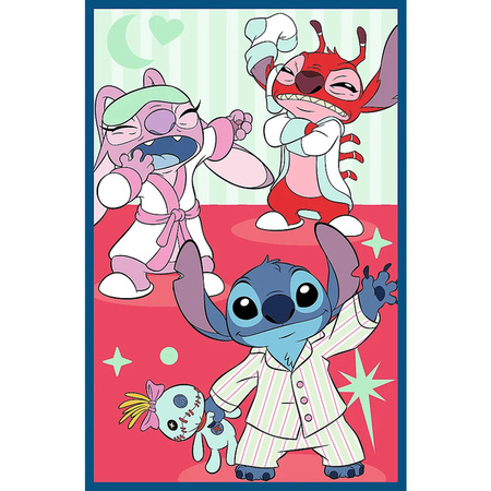 Puzzle Trefl 3x80 Świat Stitcha 348859